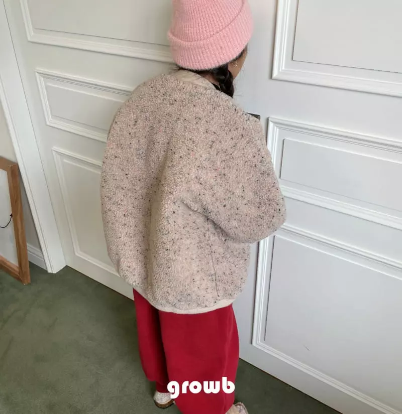 Grow B - Korean Children Fashion - #Kfashion4kids - Powder Cardigan - 5