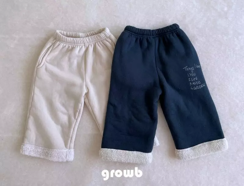 Grow B - Korean Children Fashion - #childofig - High Mong Pants