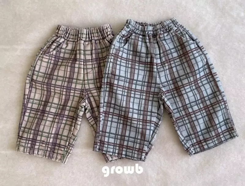 Grow B - Korean Children Fashion - #designkidswear - Chico Pants