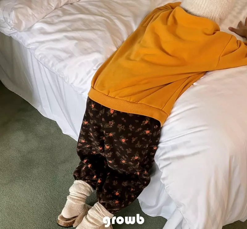 Grow B - Korean Children Fashion - #discoveringself - Floral Pants - 3