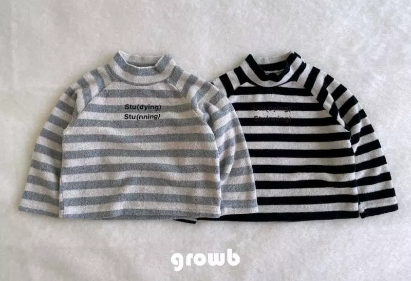 Grow B - Korean Children Fashion - #discoveringself - Ster Turtleneck Tee