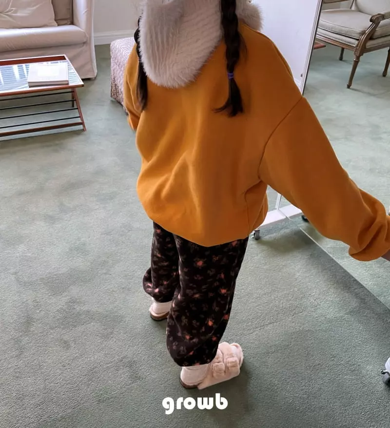 Grow B - Korean Children Fashion - #discoveringself - Floral Pants - 4