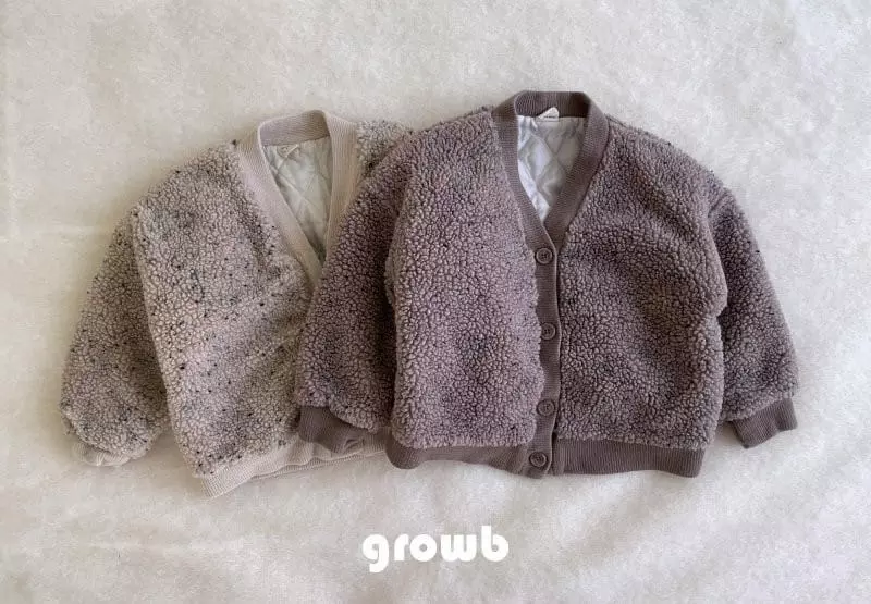 Grow B - Korean Children Fashion - #fashionkids - Powder Cardigan