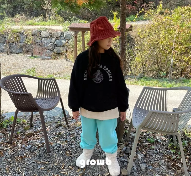 Grow B - Korean Children Fashion - #fashionkids - Alpa Sweatshirt - 12