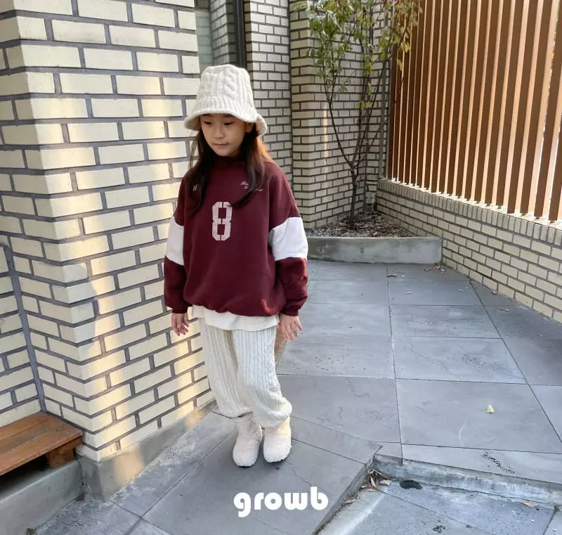 Grow B - Korean Children Fashion - #littlefashionista - Eigth Sweatsihrt - 5