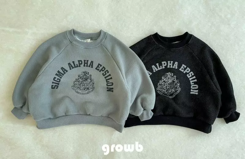 Grow B - Korean Children Fashion - #littlefashionista - Alpa Sweatshirt
