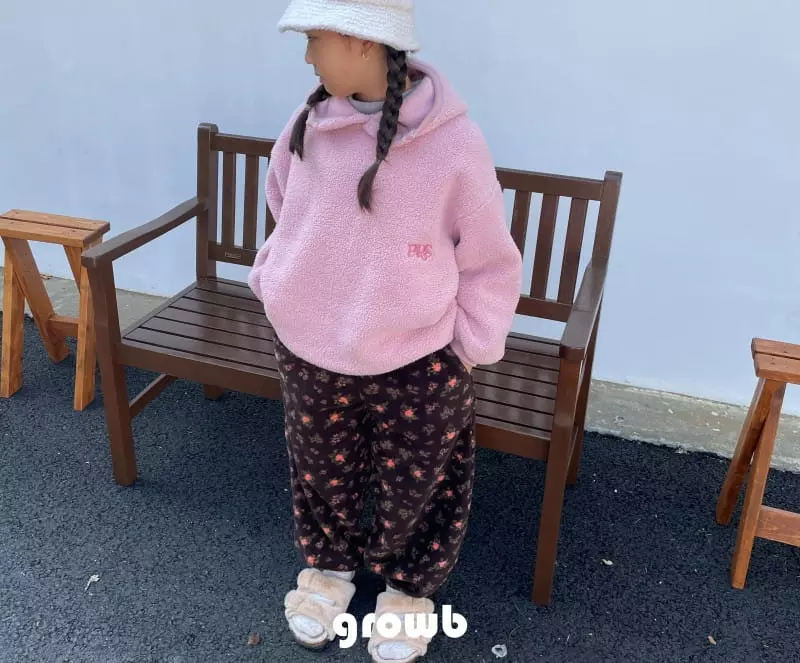 Grow B - Korean Children Fashion - #magicofchildhood - Floral Pants - 10