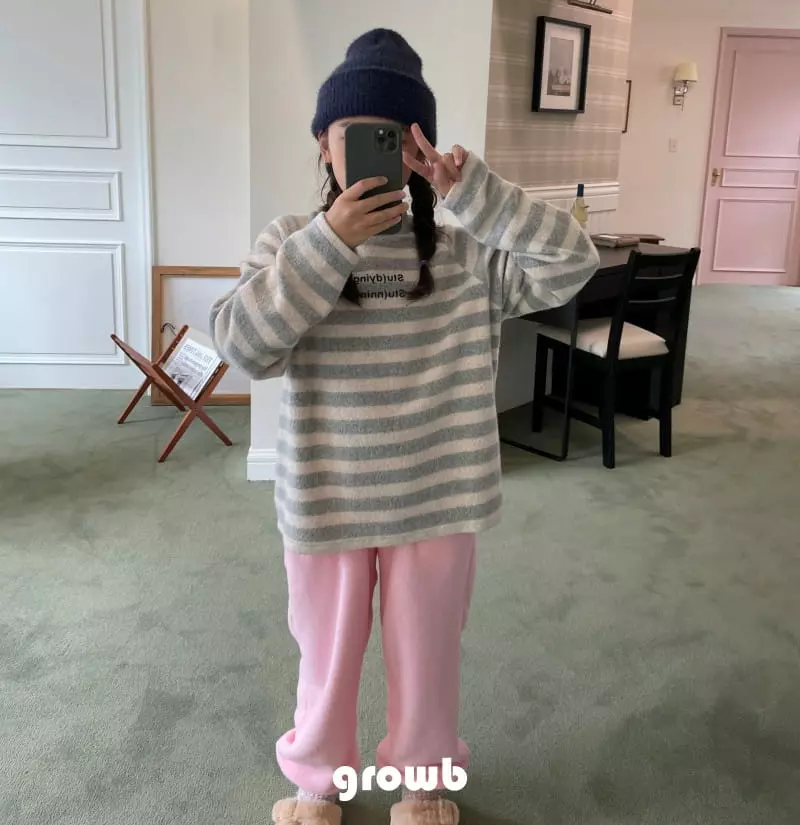 Grow B - Korean Children Fashion - #magicofchildhood - Ster Turtleneck Tee - 8