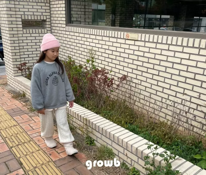 Grow B - Korean Children Fashion - #magicofchildhood - Alpa Sweatshirt - 2