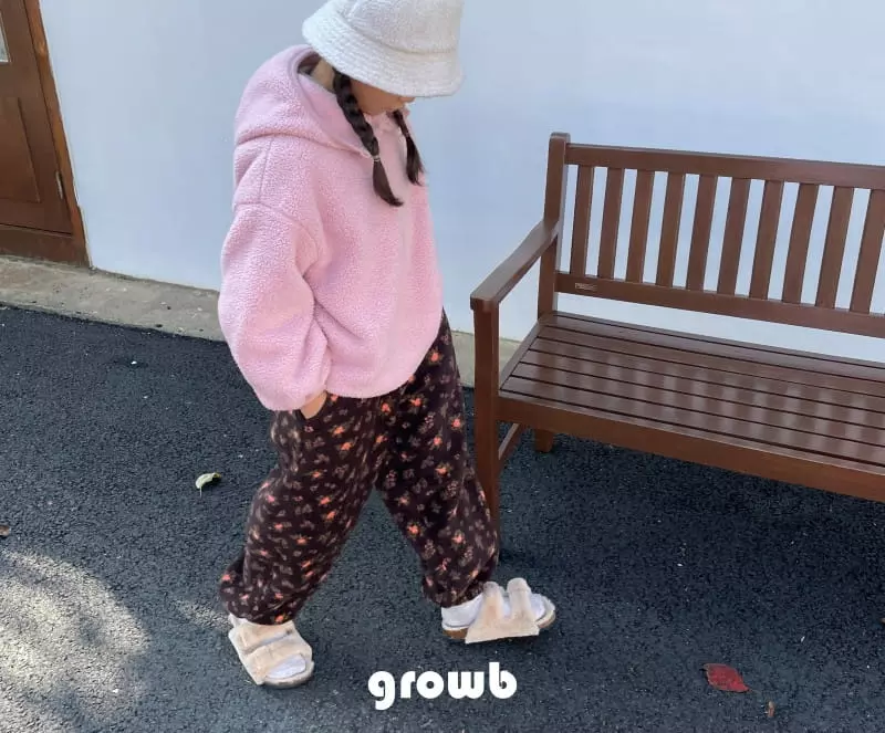 Grow B - Korean Children Fashion - #minifashionista - Floral Pants - 11