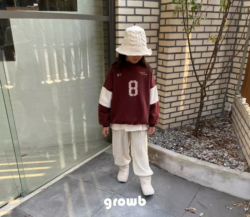 Grow B - Korean Children Fashion - #minifashionista - Eigth Sweatsihrt - 7