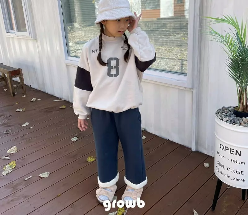 Grow B - Korean Children Fashion - #todddlerfashion - Eigth Sweatsihrt - 9