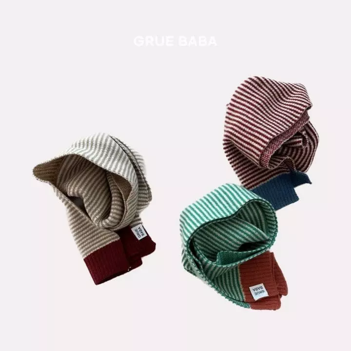 Grue Baba - Korean Children Fashion - #designkidswear - Carrot Muffler - 6