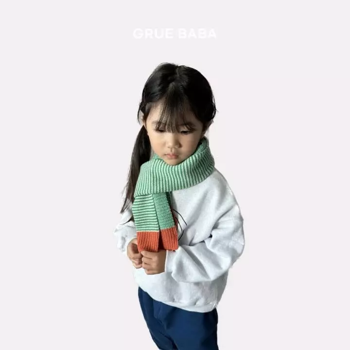 Grue Baba - Korean Children Fashion - #stylishchildhood - Carrot Muffler - 3