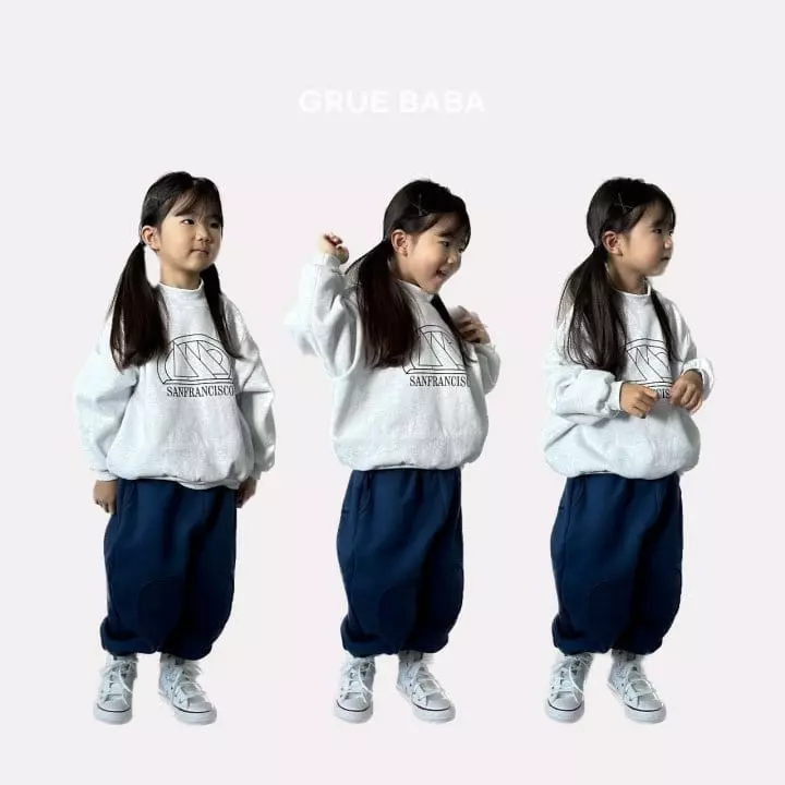 Grue Baba - Korean Children Fashion - #stylishchildhood - Sanco Sweatshirt