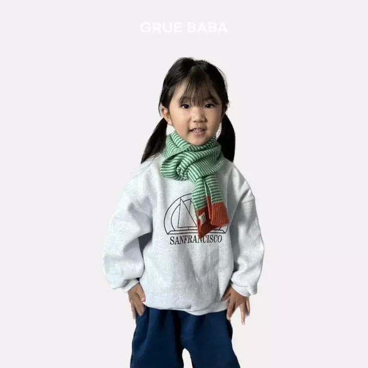 Grue Baba - Korean Children Fashion - #toddlerclothing - Carrot Muffler - 2
