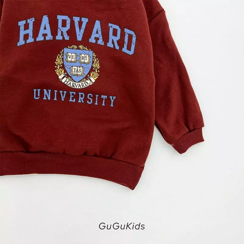 Gugu Kids - Korean Children Fashion - #Kfashion4kids - Havard Top Bottom Set - 7