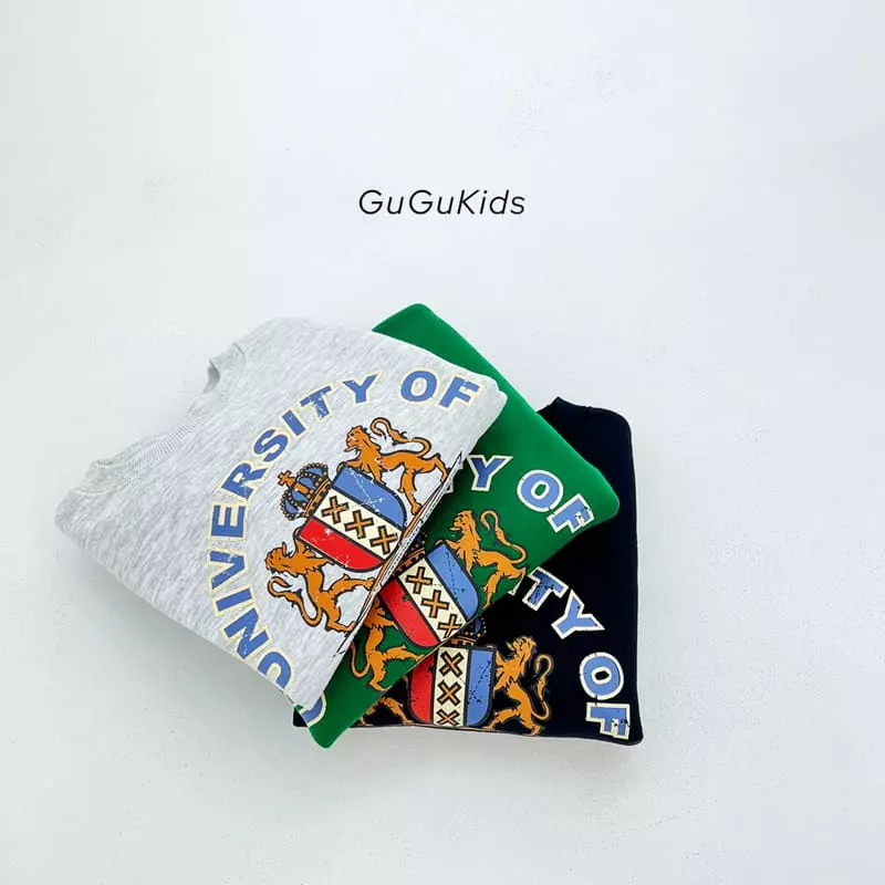 Gugu Kids - Korean Children Fashion - #Kfashion4kids - Amsterdam Top Bottom Set - 6