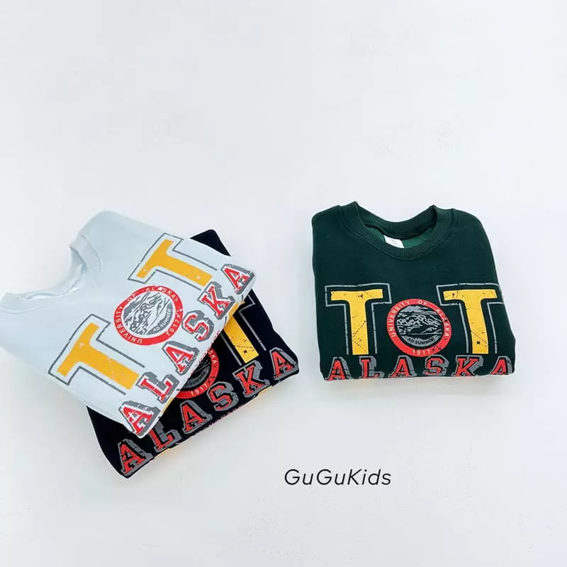 Gugu Kids - Korean Children Fashion - #kidzfashiontrend - Alasta Top Bottom Set - 4
