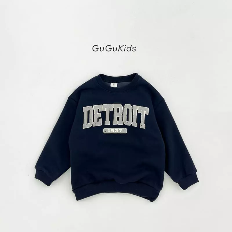 Gugu Kids - Korean Children Fashion - #childrensboutique - Detroit Top Bottom Set - 3