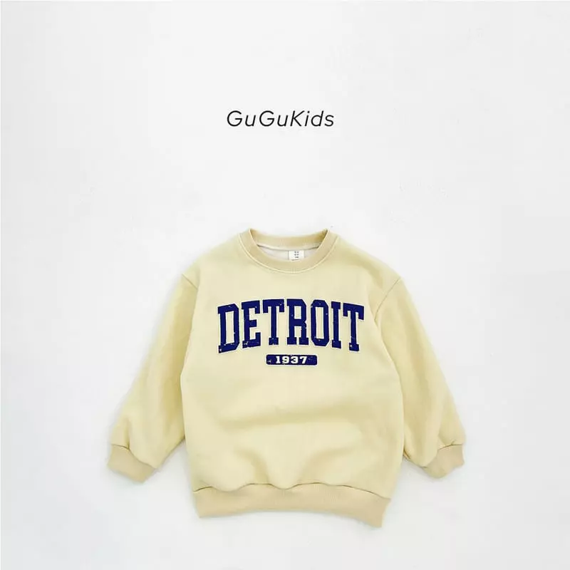 Gugu Kids - Korean Children Fashion - #childrensboutique - Detroit Top Bottom Set - 4