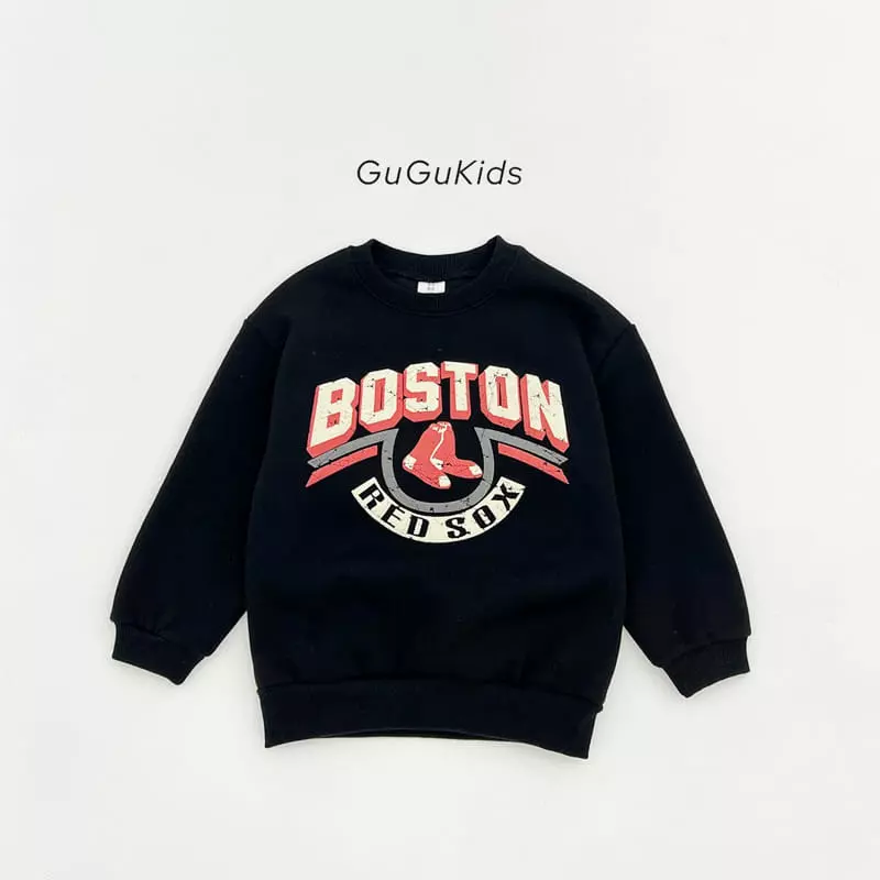 Gugu Kids - Korean Children Fashion - #discoveringself - Boston Top Bottom Set - 7