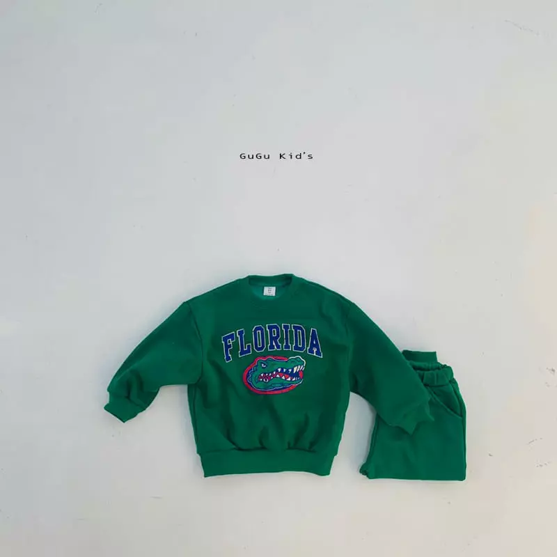 Gugu Kids - Korean Children Fashion - #fashionkids - Florida Top Bottom Set
