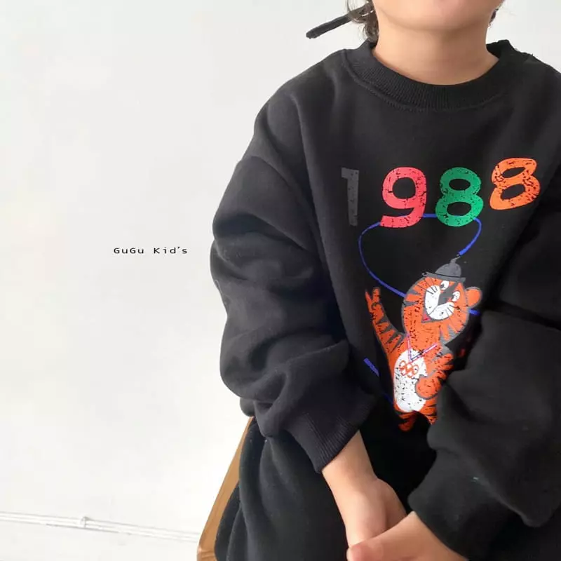 Gugu Kids - Korean Children Fashion - #littlefashionista - Tiger Top Bottom Set - 9