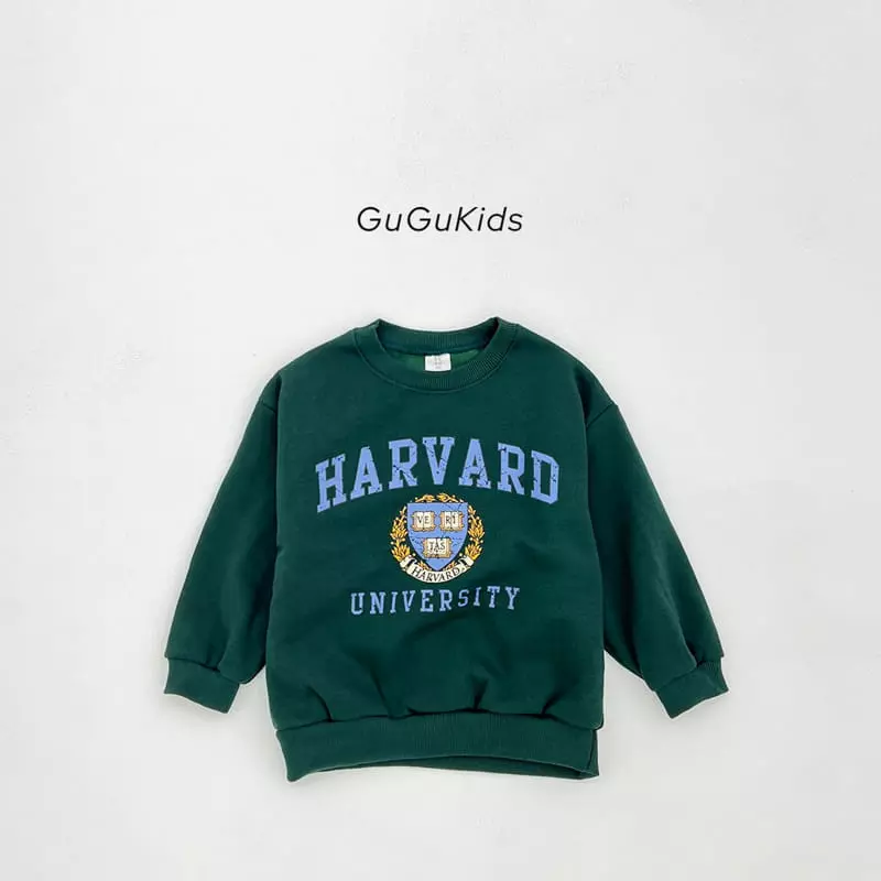 Gugu Kids - Korean Children Fashion - #littlefashionista - Havard Top Bottom Set - 8