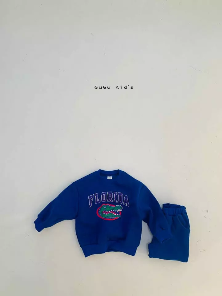Gugu Kids - Korean Children Fashion - #littlefashionista - Florida Top Bottom Set - 6