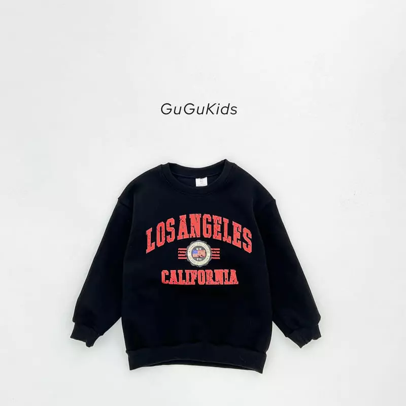 Gugu Kids - Korean Children Fashion - #littlefashionista - Los Angeles Top Bottom Set - 6