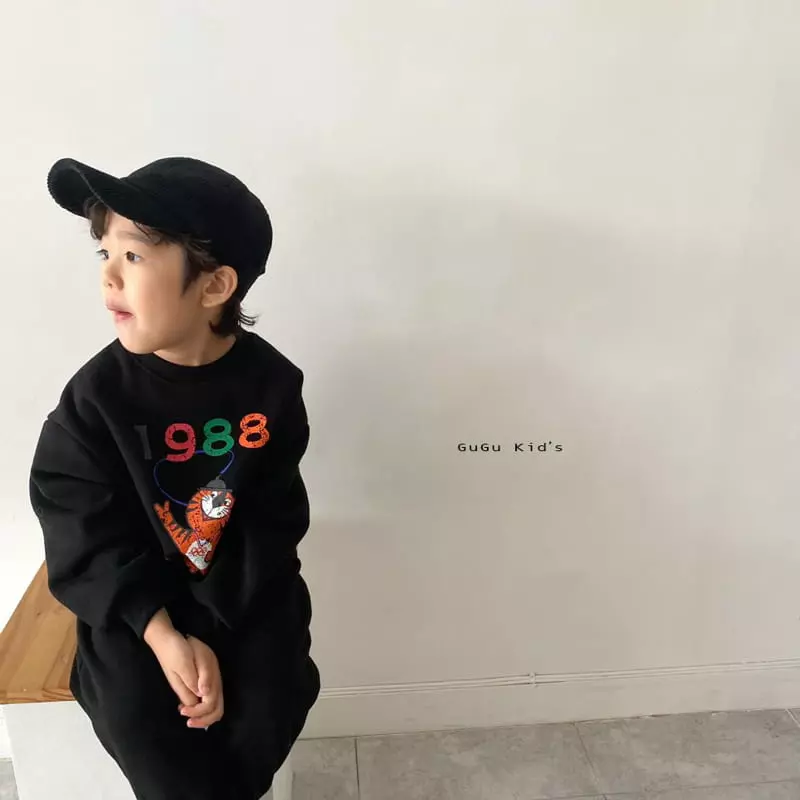 Gugu Kids - Korean Children Fashion - #magicofchildhood - Tiger Top Bottom Set - 10