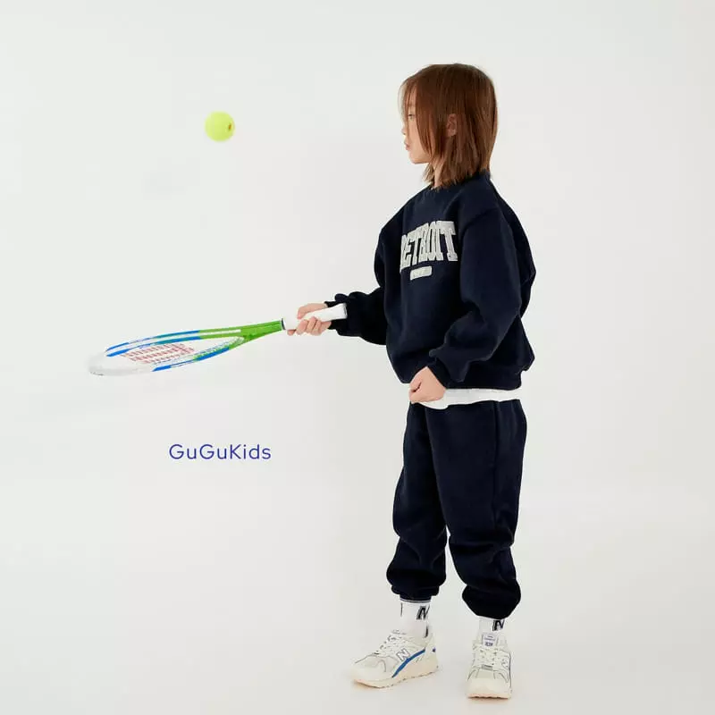Gugu Kids - Korean Children Fashion - #magicofchildhood - Detroit Top Bottom Set - 12