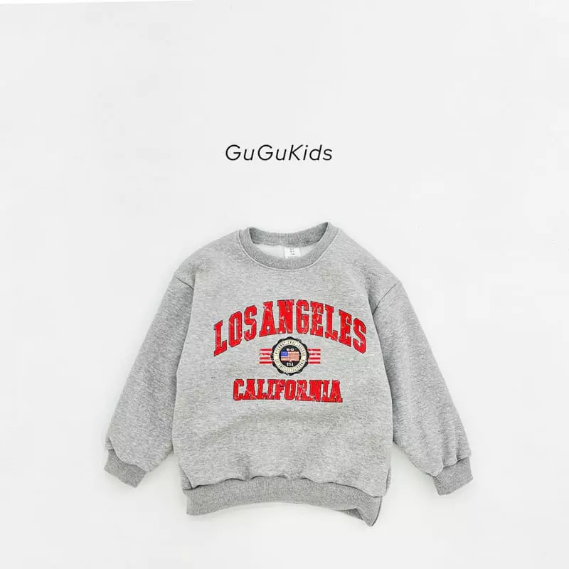 Gugu Kids - Korean Children Fashion - #magicofchildhood - Los Angeles Top Bottom Set - 7