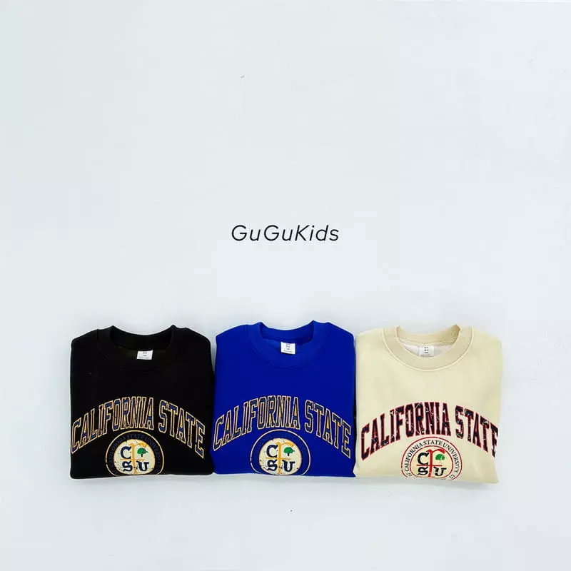 Gugu Kids - Korean Children Fashion - #minifashionista - California Top Bottom Set - 6