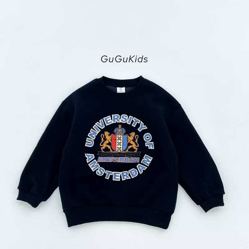 Gugu Kids - Korean Children Fashion - #minifashionista - Amsterdam Top Bottom Set - 9