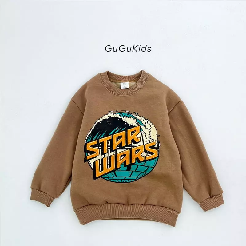 Gugu Kids - Korean Children Fashion - #minifashionista - Star Wars Top Bottom Set - 4