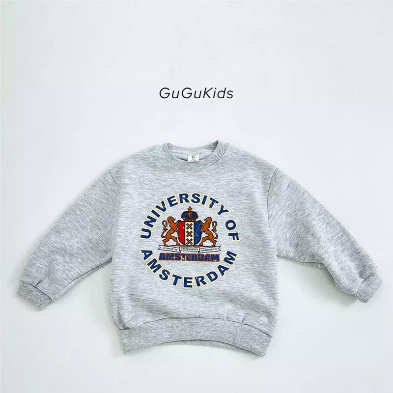 Gugu Kids - Korean Children Fashion - #prettylittlegirls - Amsterdam Top Bottom Set - 10