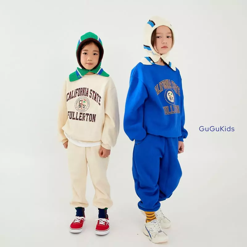 Gugu Kids - Korean Children Fashion - #stylishchildhood - California Top Bottom Set - 10