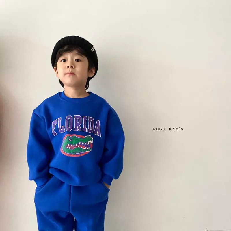 Gugu Kids - Korean Children Fashion - #todddlerfashion - Florida Top Bottom Set - 10