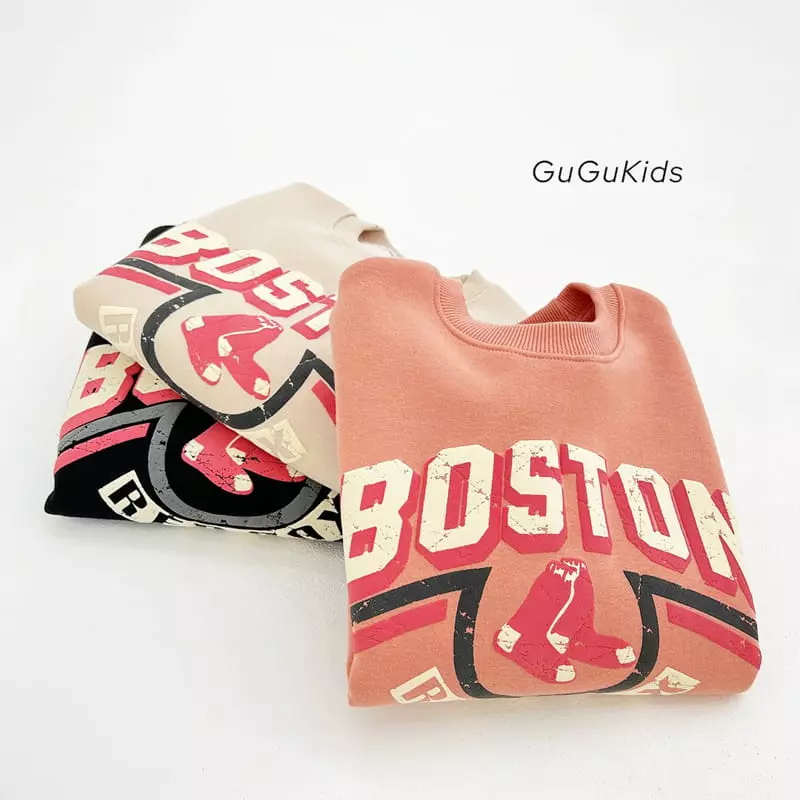 Gugu Kids - Korean Children Fashion - #todddlerfashion - Boston Top Bottom Set