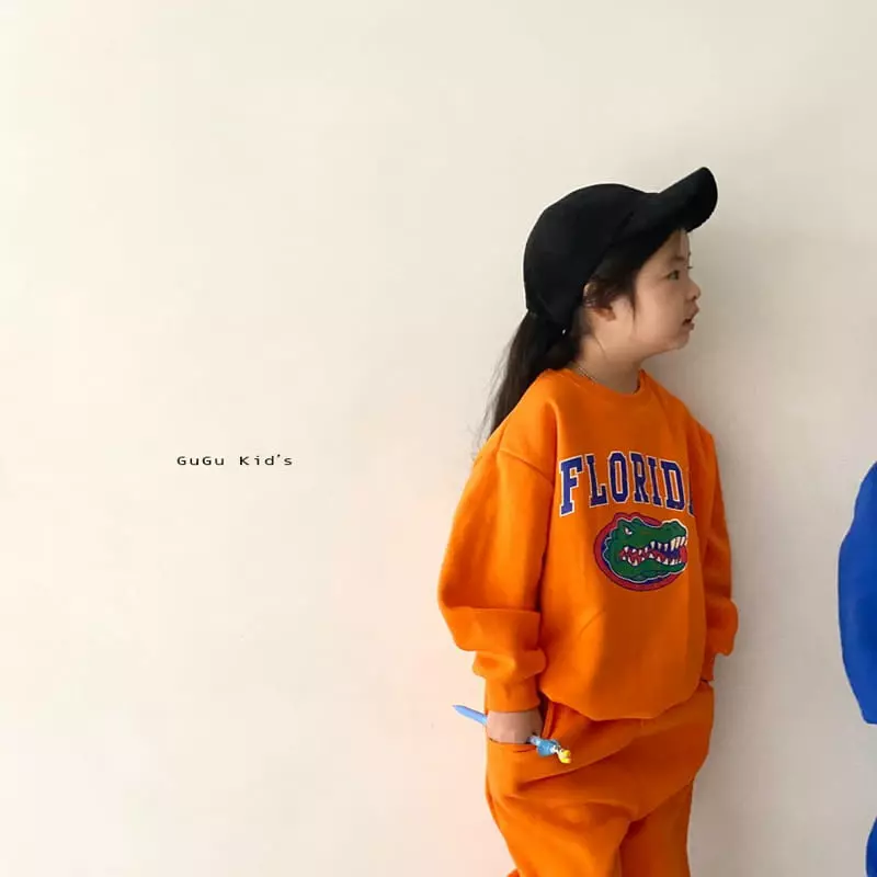 Gugu Kids - Korean Children Fashion - #toddlerclothing - Florida Top Bottom Set - 11
