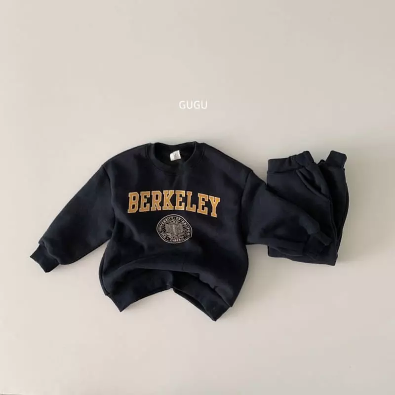 Gugu Kids - Korean Children Fashion - #toddlerclothing - Buckly Top Bottom Set