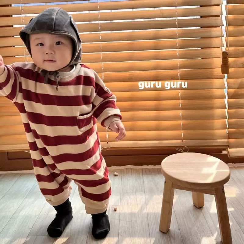 Guru Guru - Korean Baby Fashion - #babyoutfit - Emong Bodysuit - 8