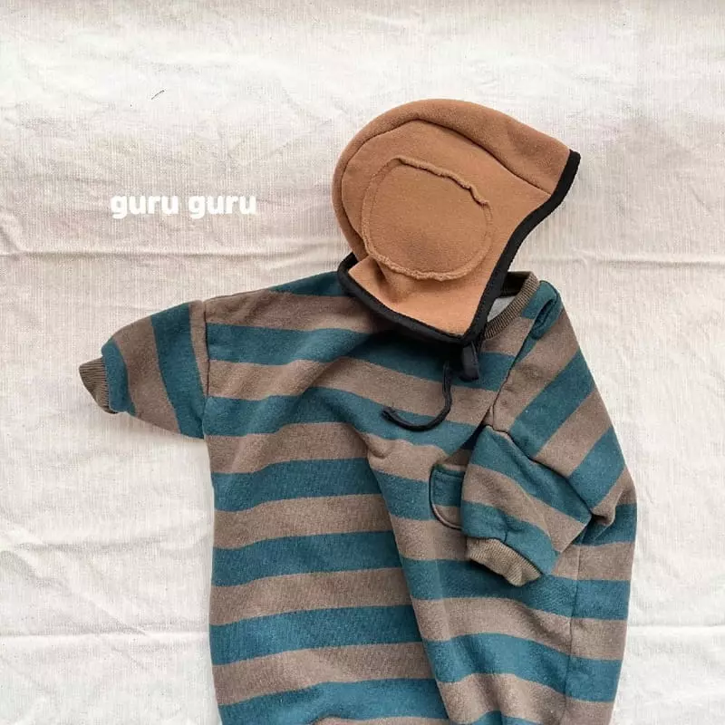 Guru Guru - Korean Baby Fashion - #babyoutfit - Gunbbang Hat - 5