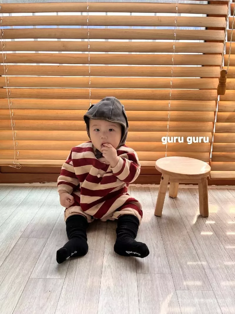 Guru Guru - Korean Baby Fashion - #onlinebabyboutique - Emong Bodysuit - 11