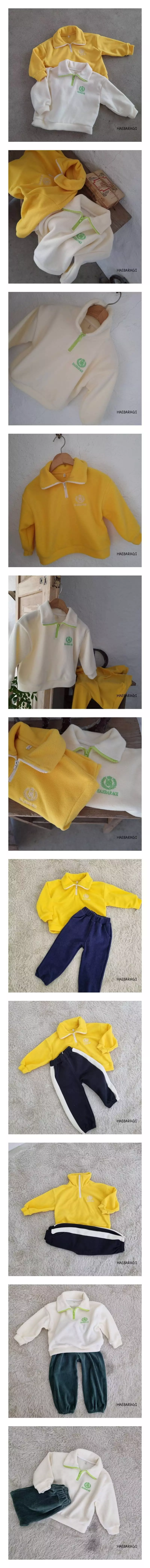 Haebaragi - Korean Children Fashion - #kidsshorts - Big Collar Anorak
