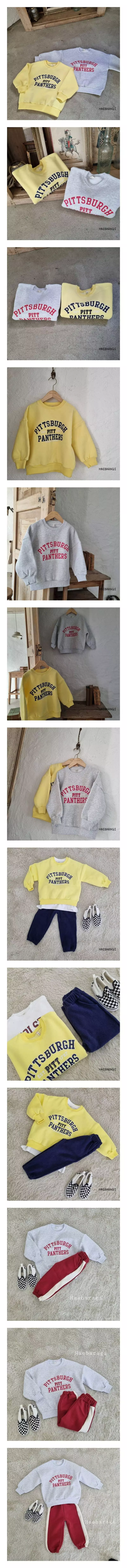 Haebaragi - Korean Children Fashion - #prettylittlegirls - Fleece Peach Bug Sweatshirt