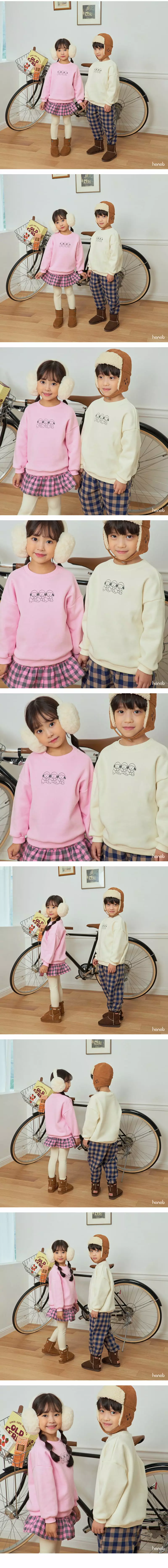 Hanab - Korean Baby Fashion - #babyclothing - Lamp Top Bottom Set - 2
