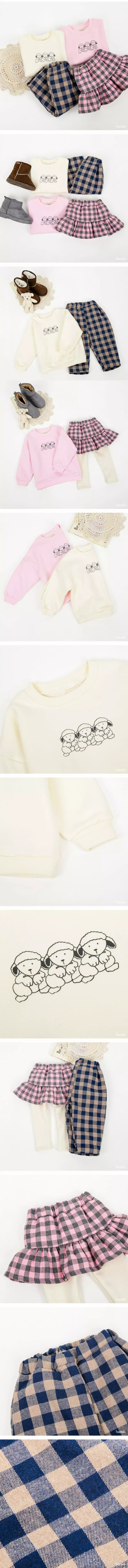 Hanab - Korean Baby Fashion - #babyfashion - Lamp Top Bottom Set - 3